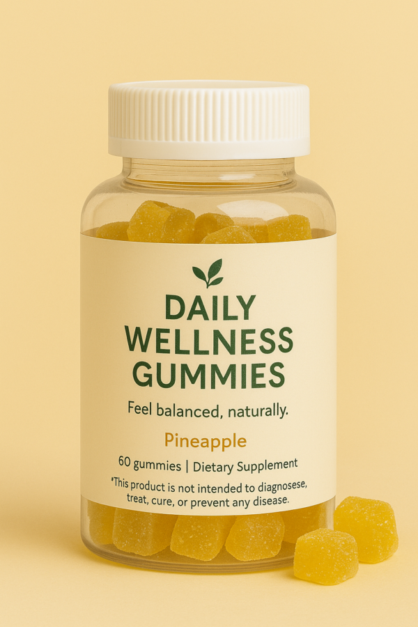 Daily Wellness Gummies - Pineapple